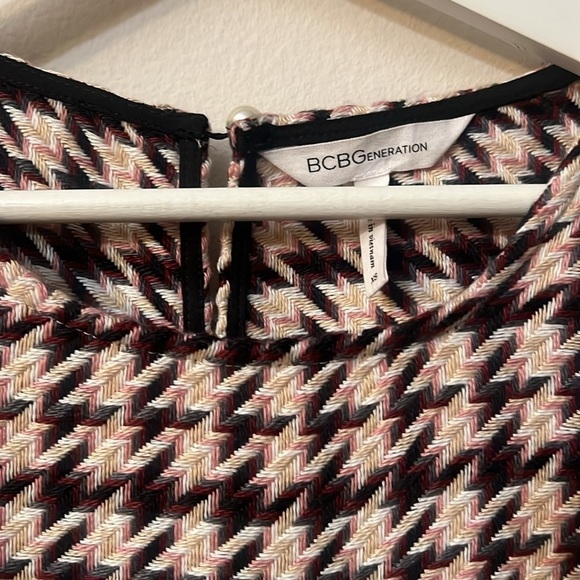 BCBG generation top size xs grunge plaid - Picture 4 of 9